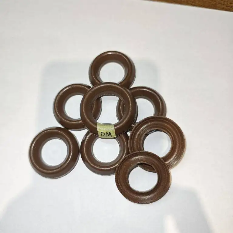 V 32x45x6 FKM V Type Water Seal Corrosion Heat Resistant Sealing Ring for Oversize Medium Pressure Plunger Pumps Anti Aging Oil Resistant Gasket for Professional Industrial Pump Big Flow Hydraulic System Repair Spare Parts