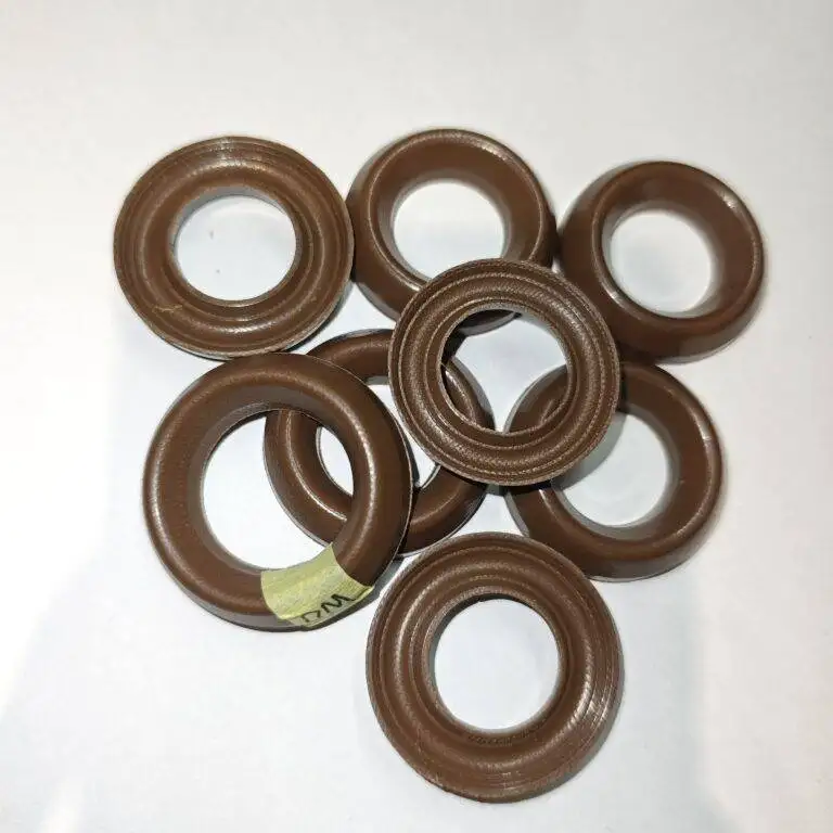 V 50x65x7.5 FKM V Type Water Seal Premium Anti Leak Sealing Ring for Ultra High Pressure Plunger Pumps Durable Heat Chemical Gasket for Heavy Duty Giant Pump Large Hydraulic System Reliable Repair Parts
