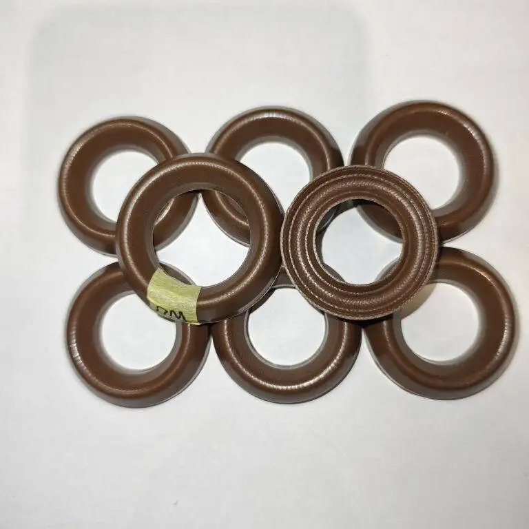 V 42x57x7.5 FKM V Type Water Seal Anti Wear Chemical Proof Sealing Gasket for Jumbo High Pressure Plunger Pumps Leak Free Heat Ring for Super Heavy Pump Extra Large Hydraulic System Replacement Components