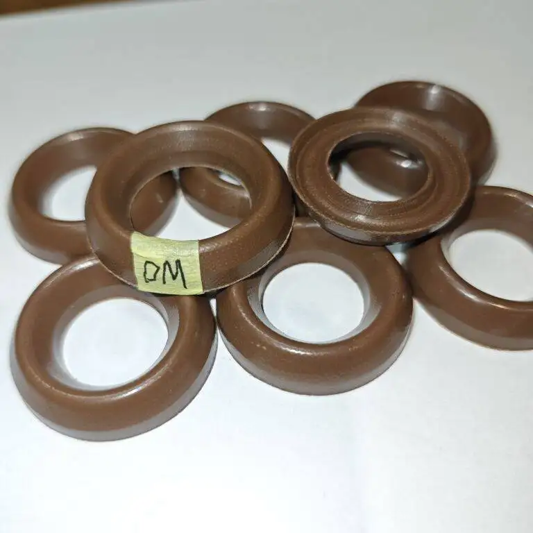 V 36x46x6 FKM V Type Water Seal Anti Leakage Chemical Resistant Sealing Ring for Giant Medium Pressure Plunger Pumps Durable Oil Proof Gasket for Large Commercial Pump Big Power Hydraulic System Reliable Repair Parts
