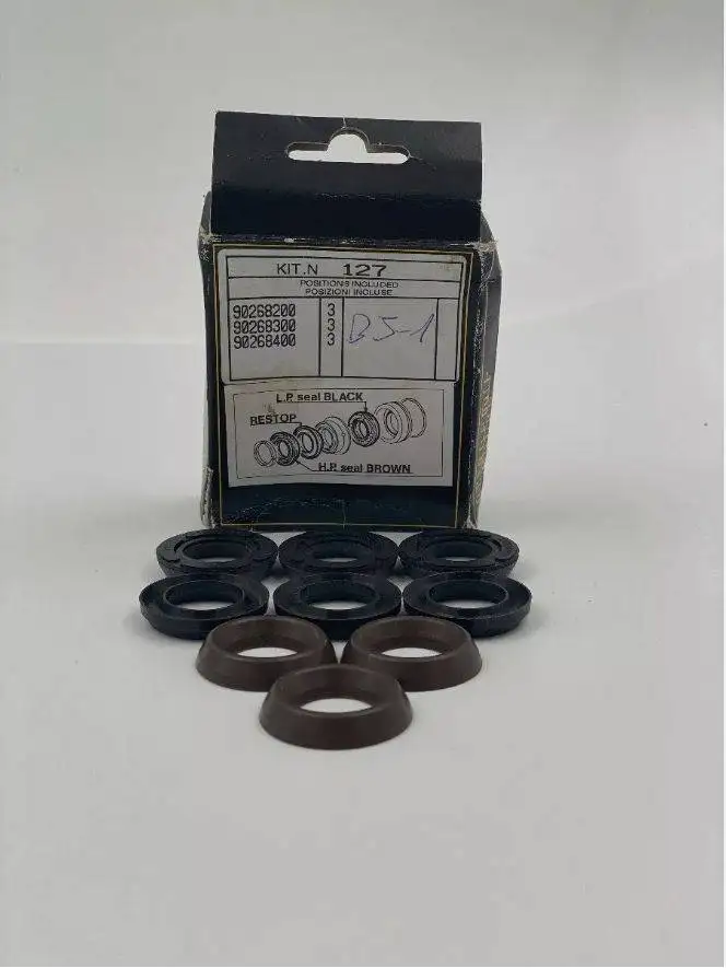 KIT127 High-Pressure Washer Seal Kit FKM+Kevlar O-Ring Gasket 18*30*6.8or Interpump