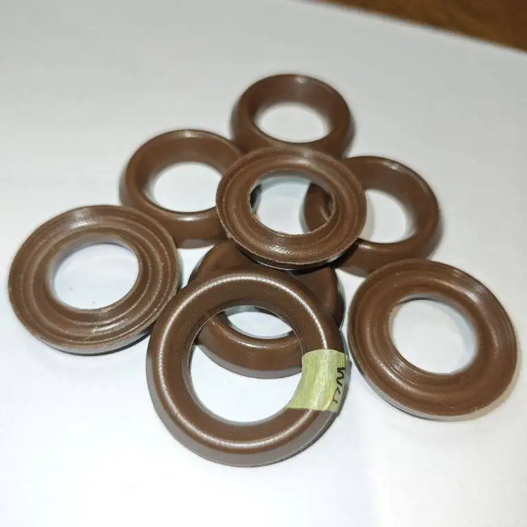 V 42x54x5 FKM V Type Water Seal High Temp Oil Resistant Sealing Element for Jumbo Medium Flow Plunger Pumps Anti Aging Durable Gasket for Giant Commercial Pump Oversize Hydraulic System Stable Accessories