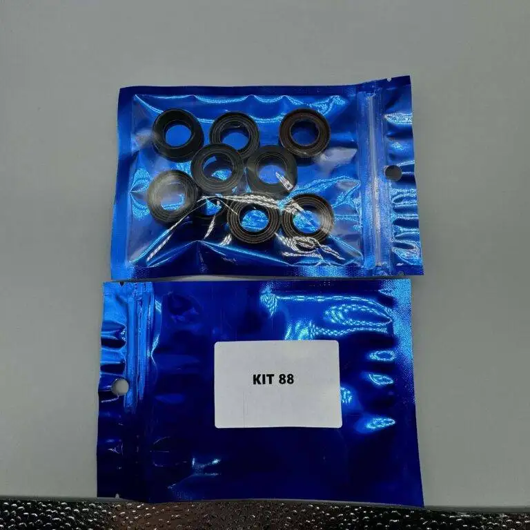 Interpump WS201 KIT88 High-Pressure Washer Seal Kit with FKM+Kevlar O-Ring Gasket Seals for Pump Application